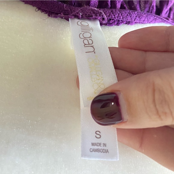 Purple lace babydoll - Picture 3 of 3